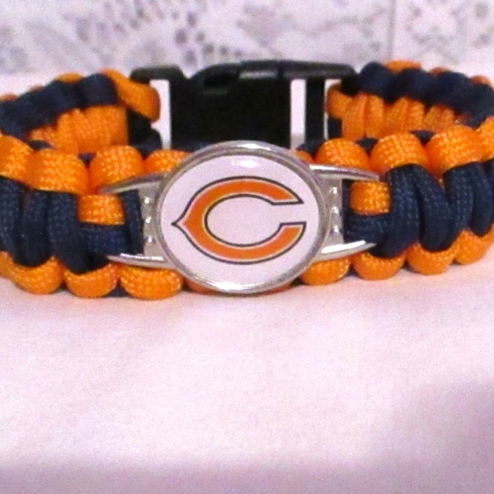 Chicago Bears NFL Football Wristband